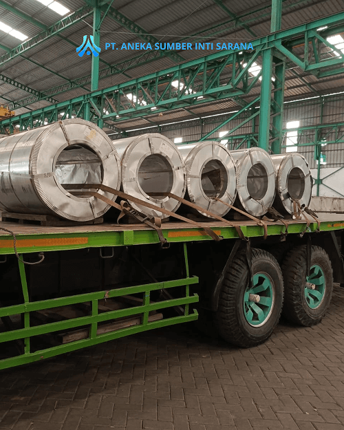 MUAT COIL-2, Aneka Steel Coil - PT ANEKA SUMBER INTI SARANA