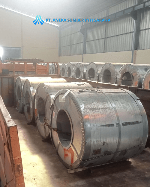 MUAT COIL-3, Aneka Steel Coil - PT ANEKA SUMBER INTI SARANA