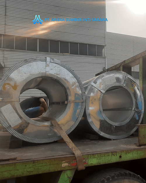 MUAT COIL-7, Aneka Steel Coil - PT ANEKA SUMBER INTI SARANA
