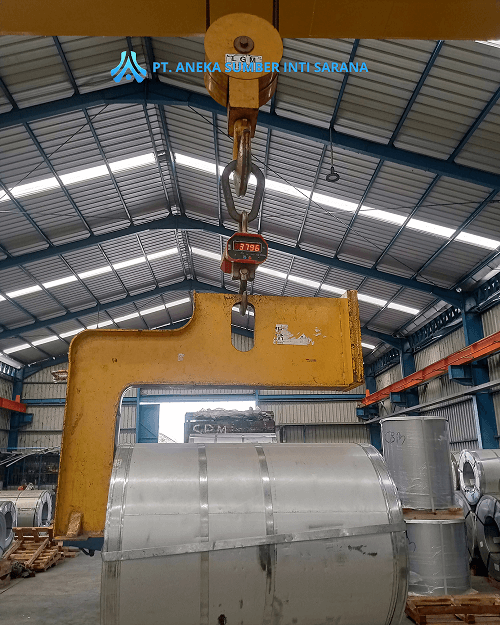 TIMBANG COIL - Aneka Steel Coil - PT ANEKA SUMBER INTI SARANA