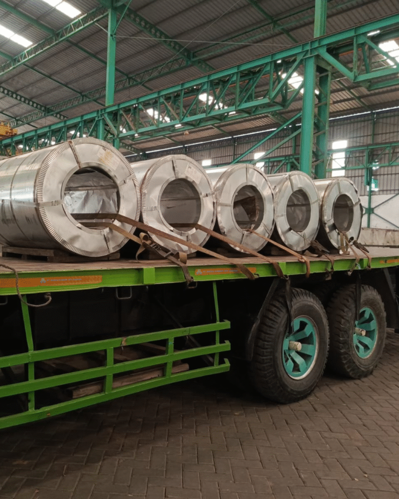 MUAT COIL-2, Aneka Steel Coil - PT ANEKA SUMBER INTI SARANA