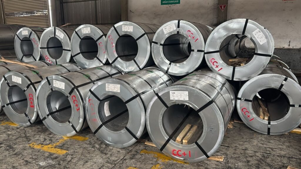 Stok Coil Impor PPGL berlabel SNI-Aneka Steel Coil